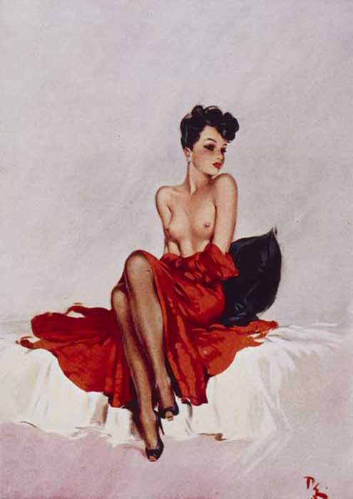 David Wright oil painting